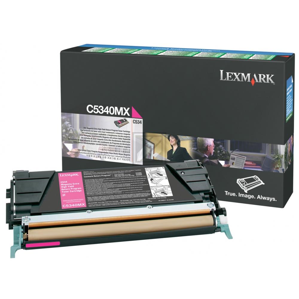 C5340MX LEXMARK Optra Toner magenta return 7000Seiten