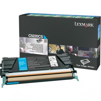 C5220CS LEXMARK Optra C Toner cyan return 3000Seiten