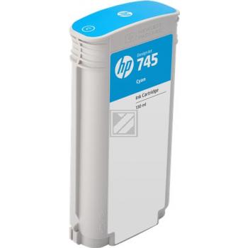 F9J97A HP 745 DNJ Tinte cyan 130ml