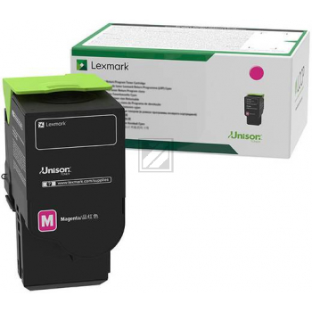 C242XM0 LEXMARK MC Toner magenta EHC return 3500Seiten