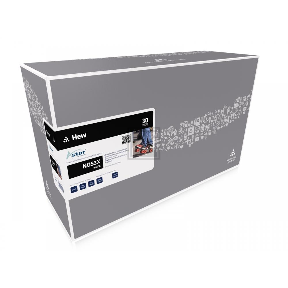 AS18553 ASTAR HP 53X LJ Cartridge black rebuilt 7000Seiten Chip