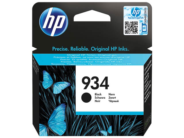 C2P19AE#BGX HP OJ PRO 6230 TINTE BLK ST HP934 10ml 400Seiten Standard Kapazitaet