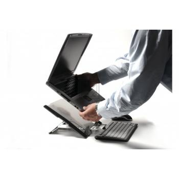 BNEFT270 BAKKER FlexTop 270 Notebookstaender mobil hellgrau