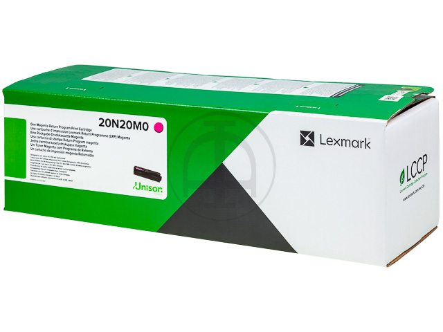 20N20M0 LEXMARK CS331 TONER MAGENTA ST 1500Seiten return Standard Kapazitaet