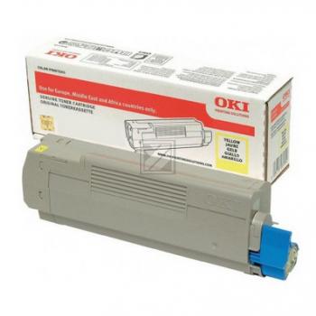 46471101 OKI C8xx Toner yellow ST 7000 Seiten