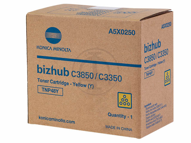 A5X0250 KONICA BIZHUB C3350 TONER YEL 10.000Seiten TNP48Y
