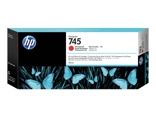 F9K06A HP DNJ Z5600 TINTE CHROMROT HP745 300ml