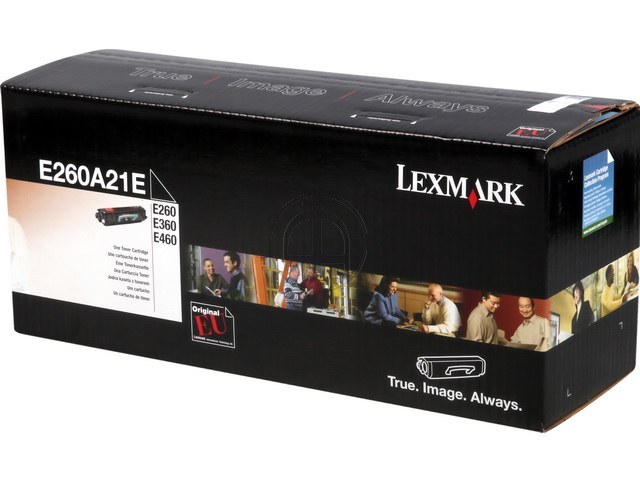 E260A21E LEXMARK E260 CARTRIDGE BLACK ST 3500Seiten Standard Kapazitaet