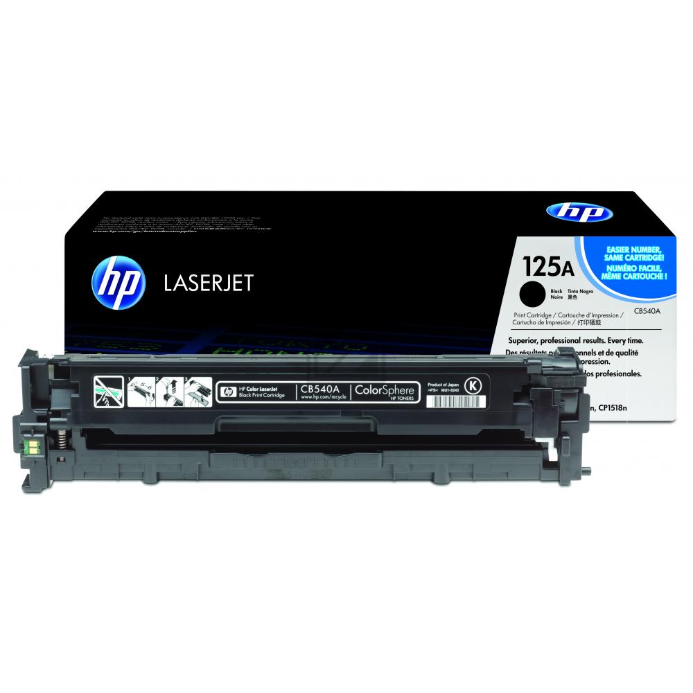 CB540A HP 125A CLJ Cartridge black 2200 Seiten