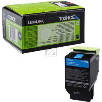 70C2HCE LEXMARK CS Toner cyan HC corporate 3000Seiten