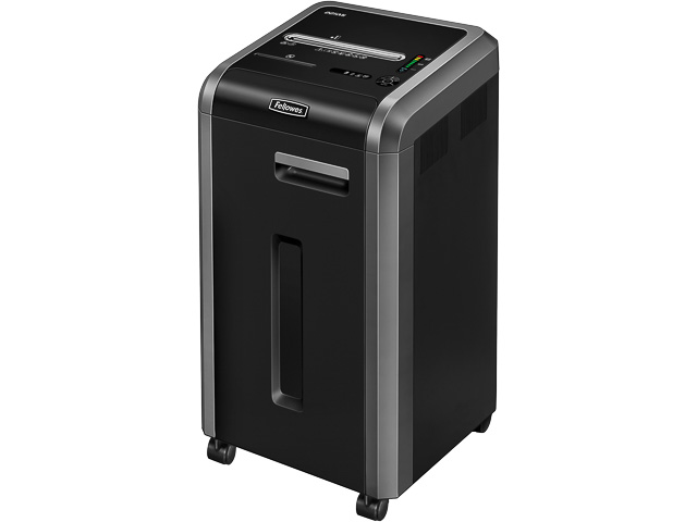 FELLOWES 225MI AKTENVERNICHTER SILB-SCHW 4620101 Microshred 2x12mm P5 16Blt