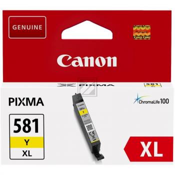 2051C001 CANON CLI581XLY Nr.581 Pixma TS TR Tinte yellow HC 8,3ml