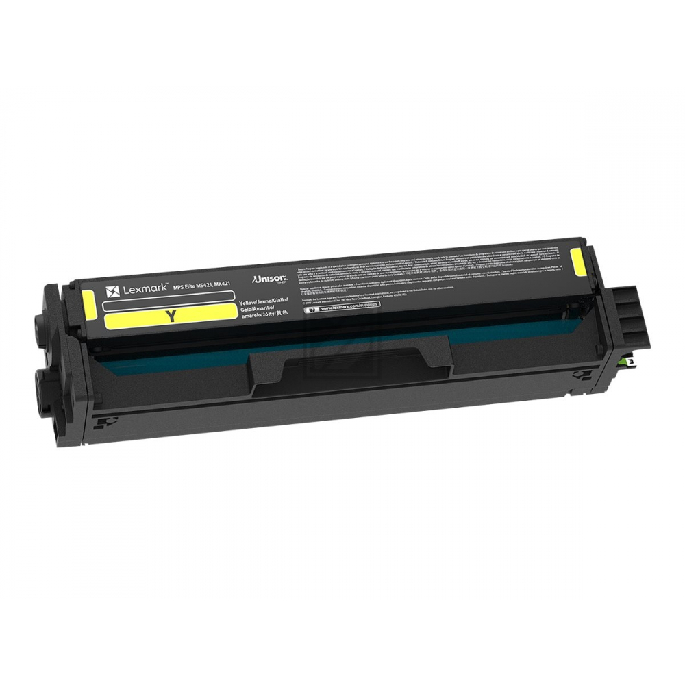 20N0H40 LEXMARK CS/CX Toner yellow HC 4500Seiten