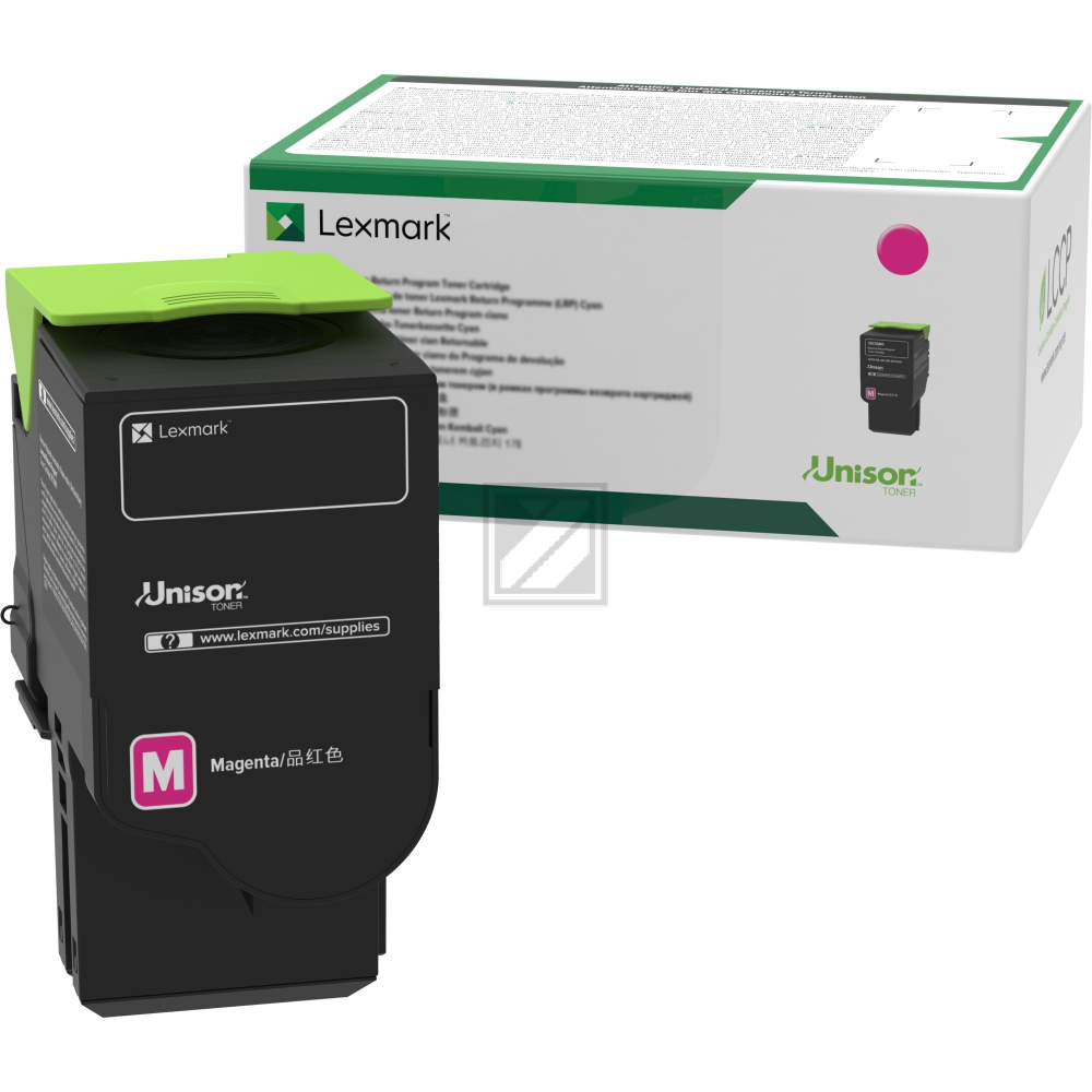 C2320M0 LEXMARK C/MC Toner magenta ST return 1000Seiten