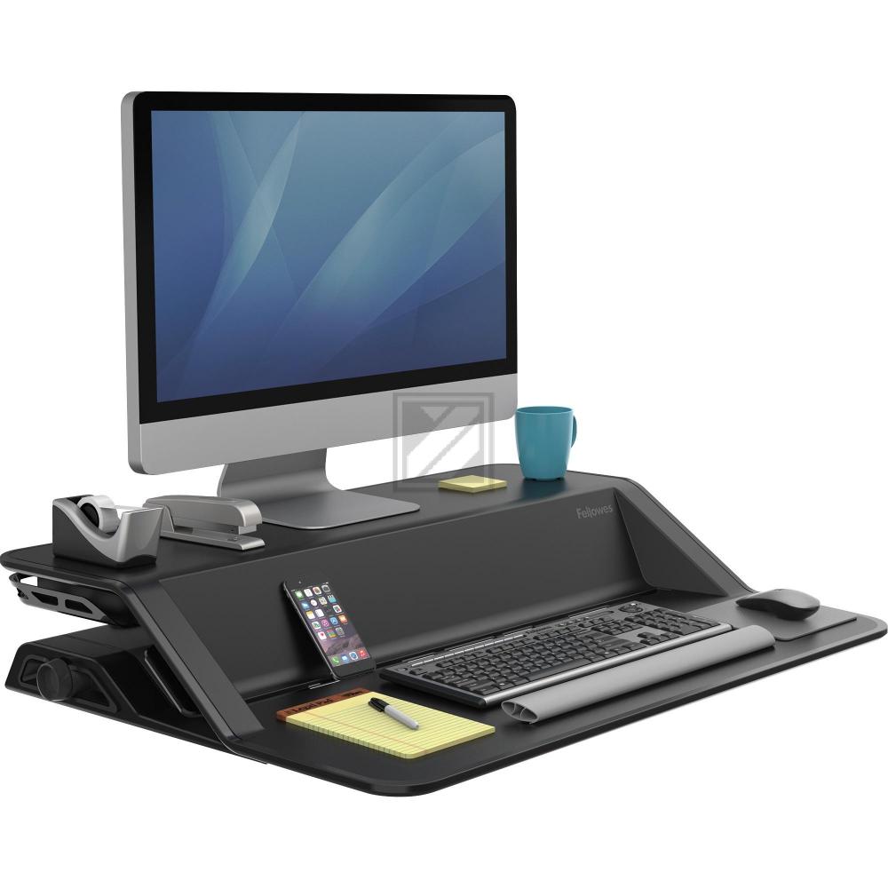 0007901 FELLOWES Lotus Sitz-Steh-Workstation schwarz