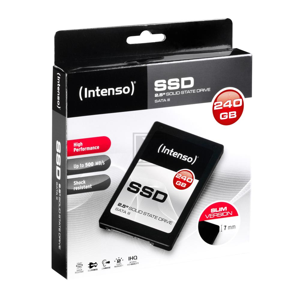 INTENSO 2.5 SSD SATA III HIGH 240GB 3813440 intern
