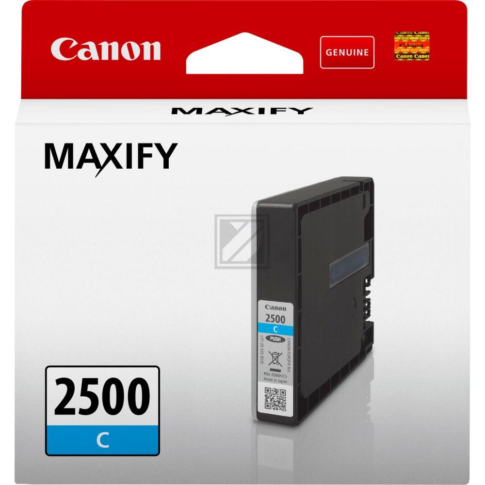9301B001 CANON PGI2500C Maxify MB Tinte cyan ST 815Seiten 9,6ml