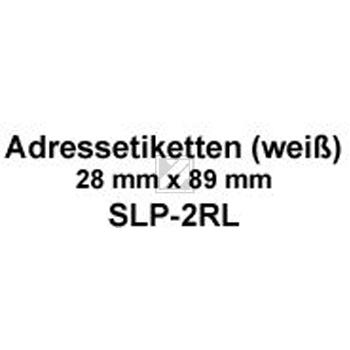 SLP2RL SEIKO Adressetiketten (2) 89x28mm 2x130Stück weiss