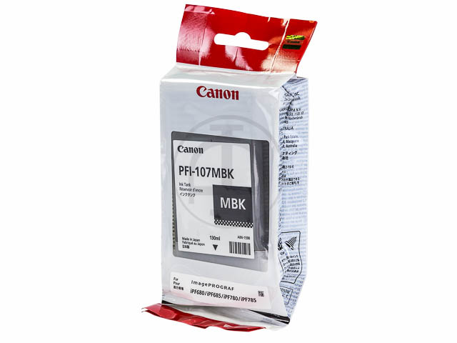PFI107MBK CANON IPF680 TINTE MATT BLACK 6704B001 130ml