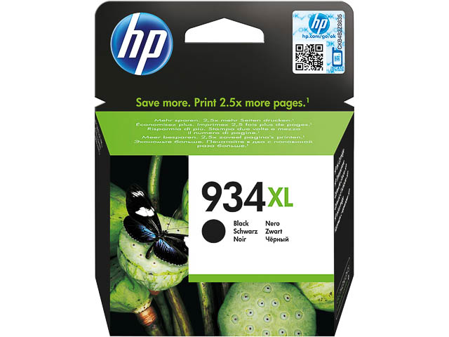 C2P23AE#BGX HP OJ PRO 6230 TINTE BLK HC HP934XL 25,5ml 1000Seiten hohe Kapaz