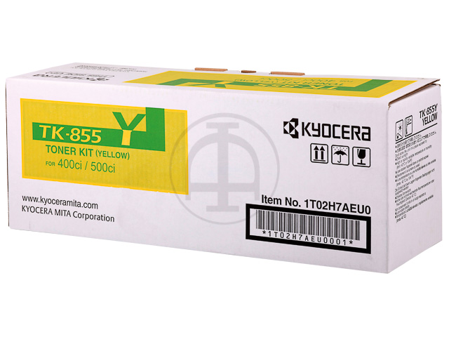 TK855Y KYOCERA TA400CI TONER YELLOW 1T02H7AEU0 18.000Seiten