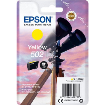 C13T02V44010 EPSON XP Tinte yellow ST 165Seiten 3,3ml