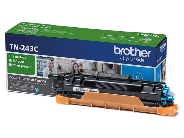 TN243C BROTHER DCPL3510CDW TONER CYA 1000Seiten Standard Kapazitaet