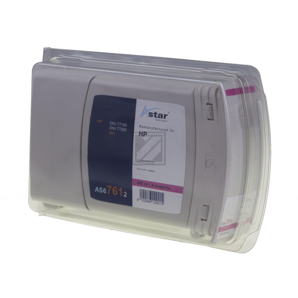 AS67612 ASTAR HP 761 DNJ Tinte magenta rebuilt Blister 400ml
