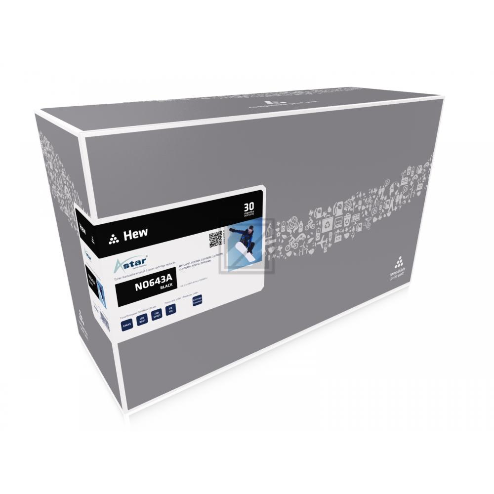 AS11950 ASTAR HP 643A CLJ Cartridge black rebuilt 11.000Seiten Chip