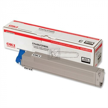 42918916 OKI C9xxx Toner black 15.000 Seiten