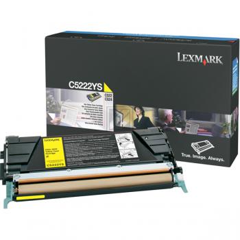 C5222YS LEXMARK Optra C Toner yellow 3000Seiten