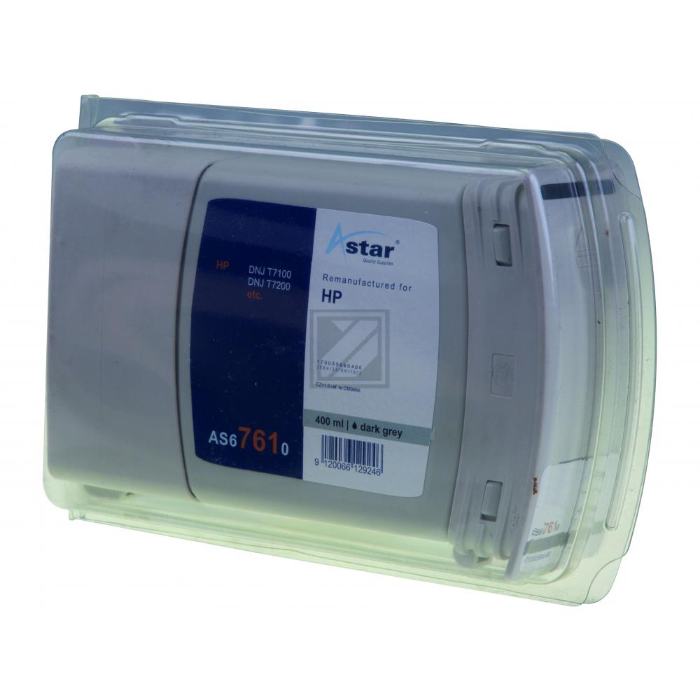 AS67610 ASTAR HP 761 DNJ Tinte dark grey rebuilt Blister 400ml