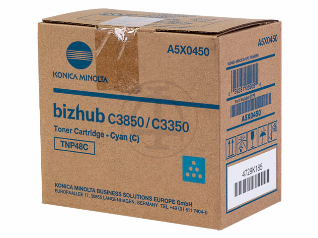 A5X0450 KONICA BIZHUB C3350 TONER CYA 10.000Seiten TNP48C