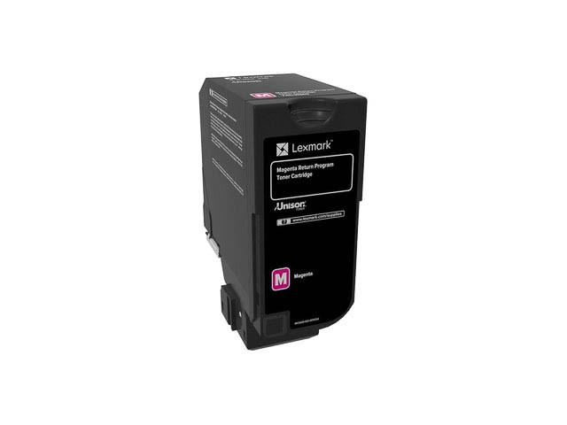 74C20M0 LEXMARK CS720 TONER MAGENTA ST 3000Seiten return Standard Kapazitaet