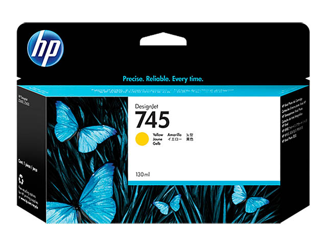 F9J96A HP DNJ Z5600 TINTE YELLOW HP745 130ml
