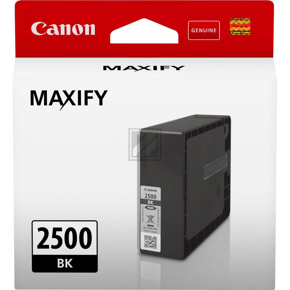 9290B001 CANON PGI2500BK Maxify MB Tinte black ST 1000Seiten 29,1ml