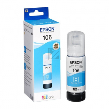 C13T00R240 EPSON ET106 EcoTank Tinte cyan 5000Seiten 70ml