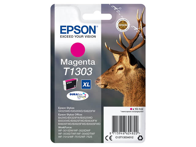 C13T13034012 EPSON BX320FW TINTE MAG HC 10,1ml 580Seiten hohe Kapazitaet