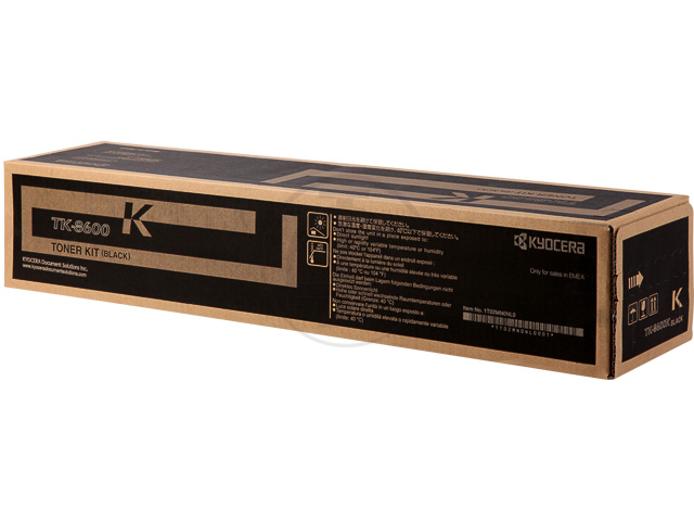 TK8600K KYOCERA FSC8600DN TONER BLACK 1T02MN0NLC 30.000Seiten