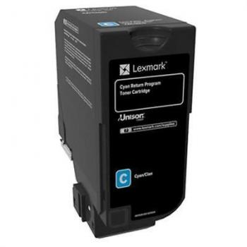 84C0H20 LEXMARK CX72x Toner cyan 16.000 Seiten