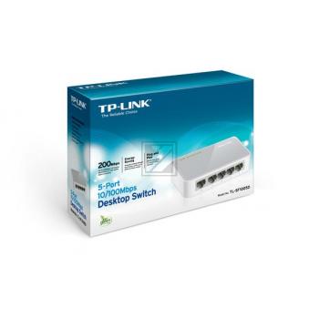 TP-LINK TL-SF1005D DESKTOP SWITCH Standalone 5xRJ45 weiss-hellgr unmanaged