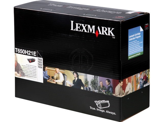 T650H21E LEXMARK T650 CARTRIDGE BLACK HC 25.000Seiten hohe Kapazitaet