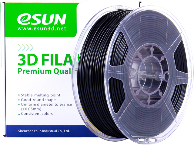 EABSMAX 1,75mm BLACK 1kg ESUN 3D FILAMENT