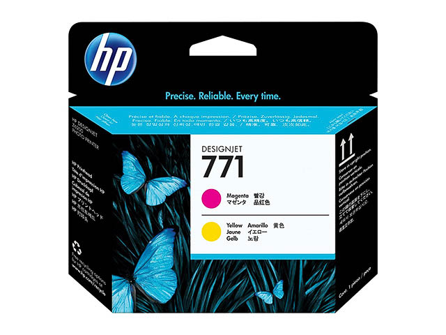CE018A HP DNJZ6200 DRUCKKOPF MAG+YEL HP771 775ml magenta + yellow