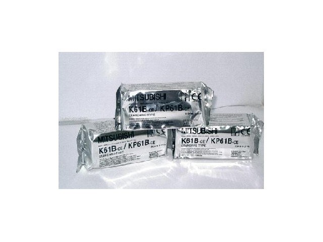 K61B MITSUBISHI P60 THERMOROLLE (4) Thermo Papierrolle 110mmx21m