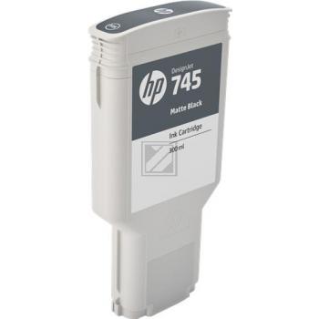 F9K05A HP 745 DNJ Tinte matt black 300ml