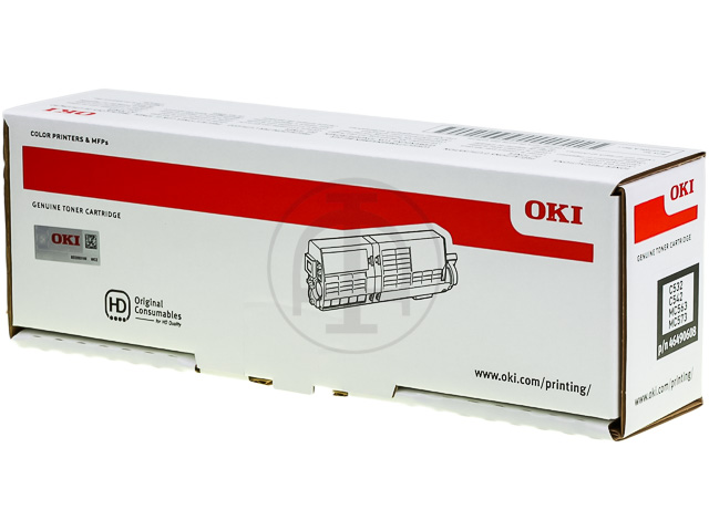 46490608 OKI C532 TONER BLACK HC 7000Seiten hohe Kapazitaet