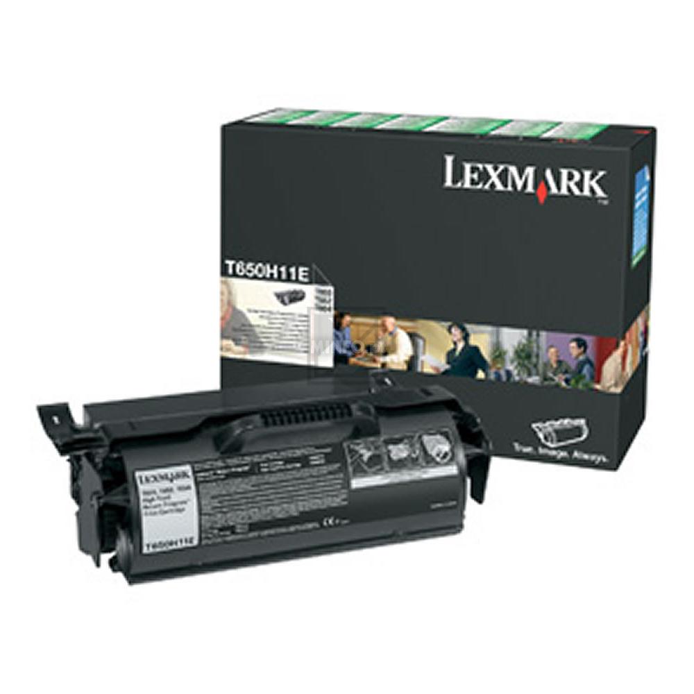 T650H11E LEXMARK Optra T Cartridge black HC return 25.000Seiten