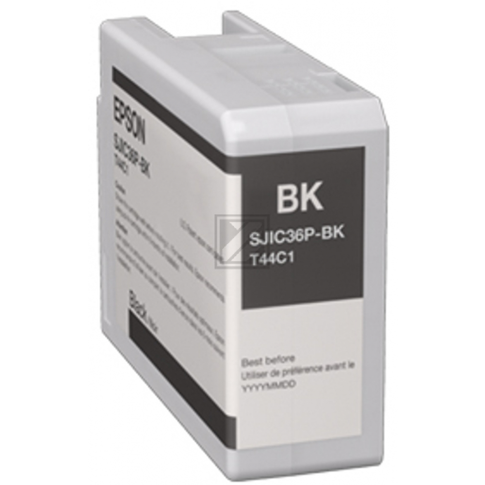 C13T44C140 EPSON SJIC36PK TM Tinte black 80ml