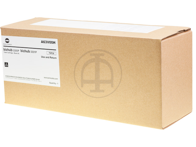 A63V00H KONICA BIZHUB 3300P TONER BLACK 10.000Seiten TNP36K return